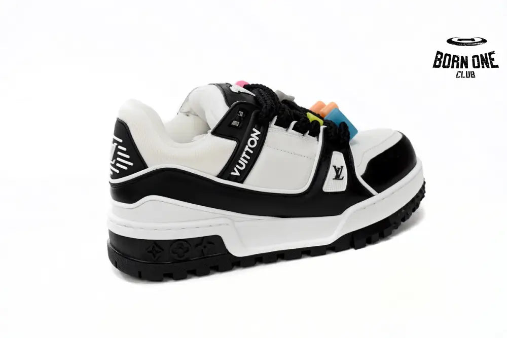 Louis Vuitton Trainer Maxi Black White 1AB8SC/1AB8SI