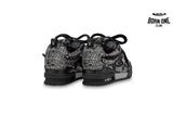 Louis Vuitton LV Skate Trainer Black Swarovski Monogran 1ABMHV