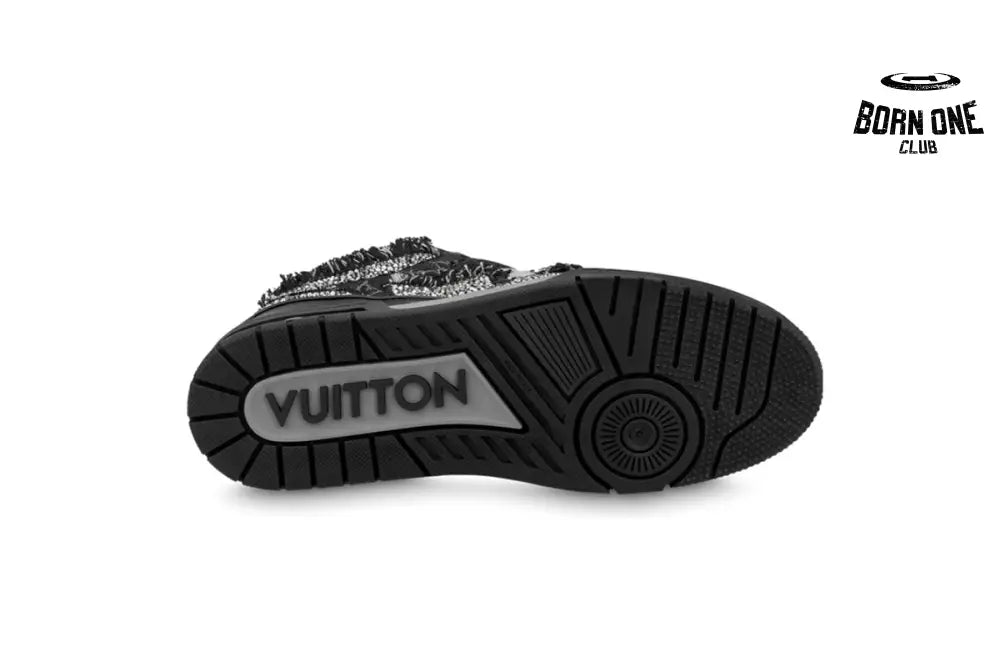 Louis Vuitton LV Skate Trainer Black Swarovski Monogran 1ABMHV