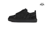 Christian Louboutin Adolon Junior Panelled Leather Low-top Trainers 3220991BK01