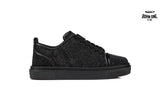 Christian Louboutin Adolon Junior Panelled Leather Low-top Trainers 3220991BK01
