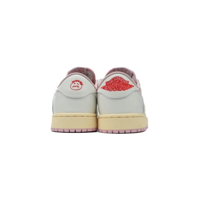 Air Jordan 1 Low OG x Travis Scott White Pink DM7866-600