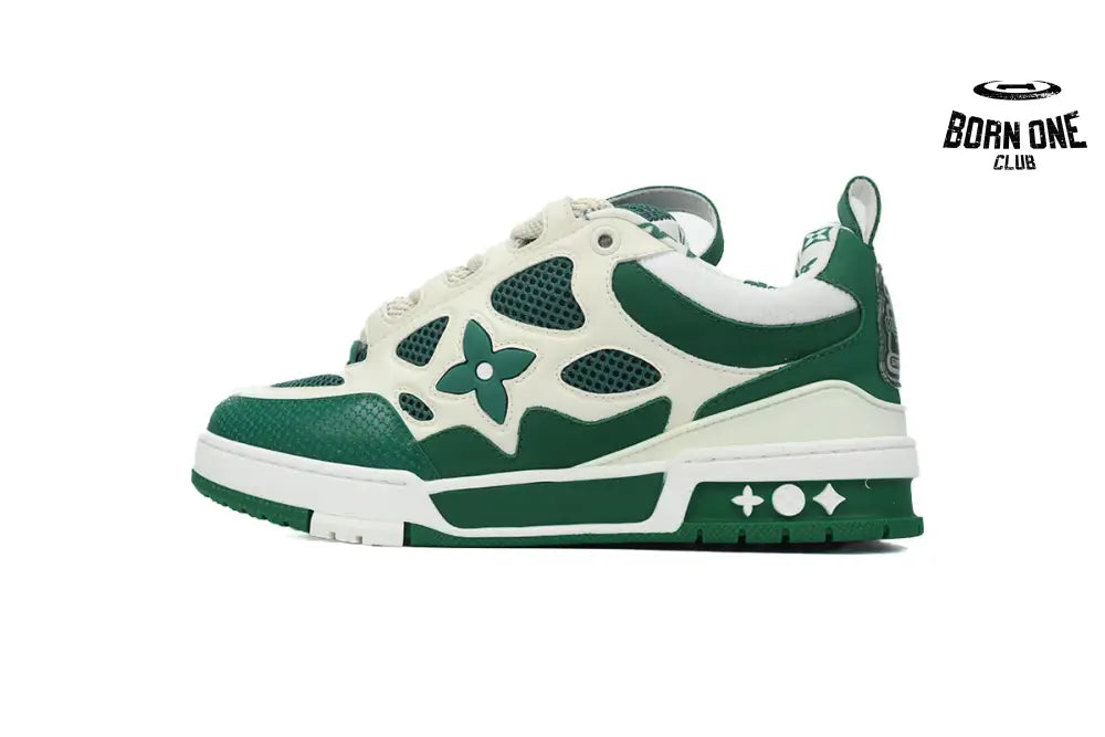 Louis Vuitton LV Skate Sneaker Green White 1AC520