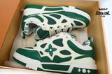 Louis Vuitton LV Skate Sneaker Green White 1AC520