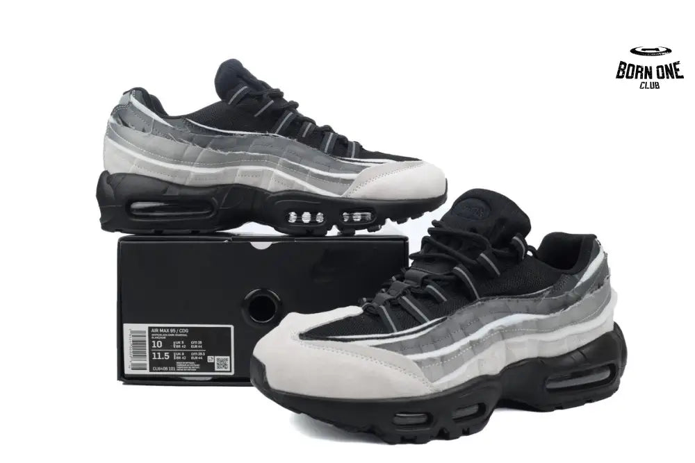 Nike Air Max 95 Comme des Garcons Black Grey CU8406-101