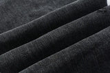 Calça Jeans Ksubi Preta Patches Bordados