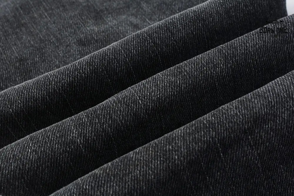 Calça Jeans Ksubi Preta Patches Bordados