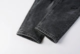 Calça Jeans Ksubi Preta Patches Bordados