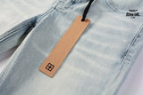 Calça Jeans Ksubi Azul Claro Joelho Rasgado
