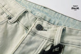 Calça Jeans Ksubi Verde Claro Pintada