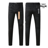 Calça Jeans Ksubi Preta Logo Bordado