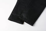 Calça Jeans Ksubi Preta Logo Bordado