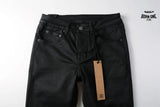 Calça Jeans Ksubi Preta Logo Bordado