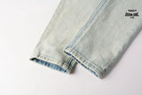 Calça Jeans Ksubi Bege Claro Lavada