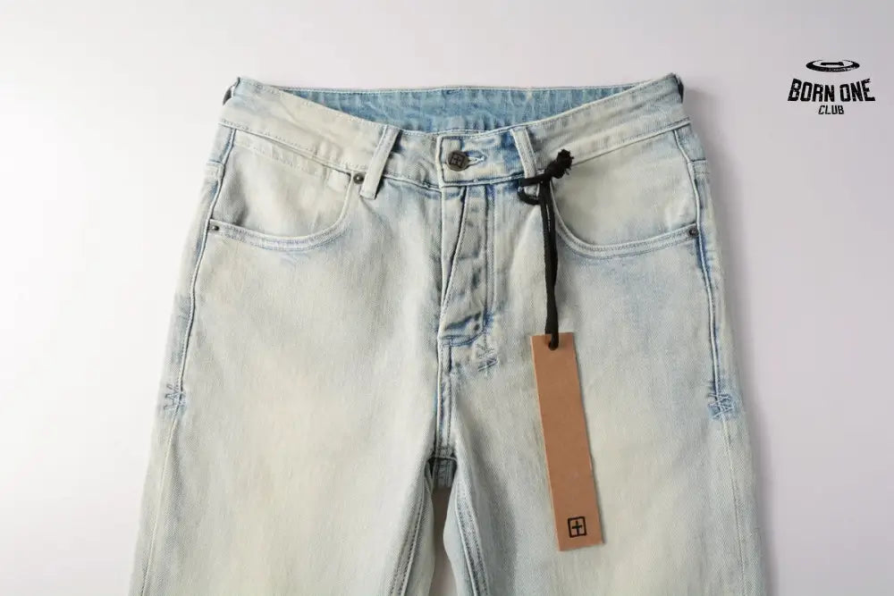 Calça Jeans Ksubi Bege Claro Lavada