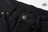 Calça Jeans Ksubi Preta Detalhe Destroyed