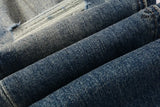 Calça Jeans Ksubi Azul Escuro Joelho Rasgado