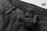 Calça Jeans Ksubi Cinza Patches Destroyed