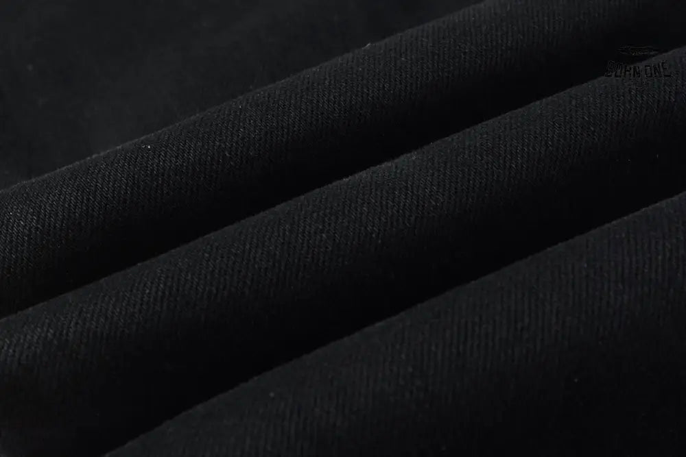 Calça Jeans Ksubi Preta Rasgos Finos