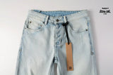 Calça Jeans Ksubi Azul Claro Patch Leão Vermelho