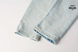 Calça Jeans Ksubi Azul Claro Patch Leão Vermelho