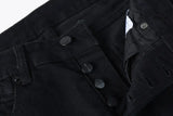 Calça Jeans Ksubi Preta Joelho Rasgado