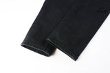 Calça Jeans Ksubi Preta Joelho Rasgado