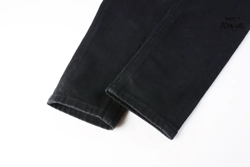 Calça Jeans Ksubi Preta Joelho Rasgado