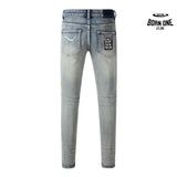 Calça Jeans Ksubi Azul Lavada Degradê