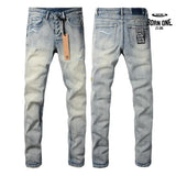 Calça Jeans Ksubi Azul Lavada Degradê