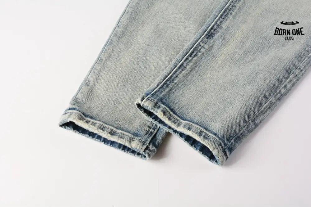 Calça Jeans Ksubi Azul Lavada Degradê
