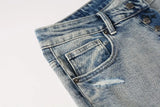 Calça Jeans Ksubi Azul Lavada Degradê