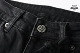 Calça Jeans Ksubi Preta Rasgos Brancos