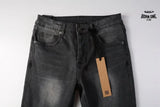 Calça Jeans Ksubi Cinza Patches no Joelho