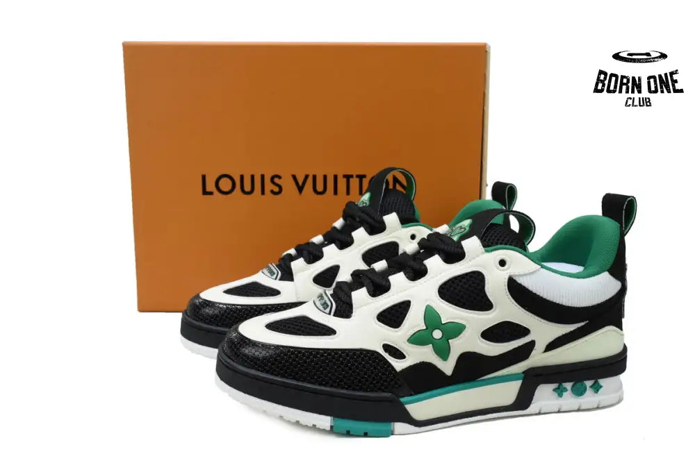 Louis Vuitton LV Skate Sneaker Black Green 1ADE0X
