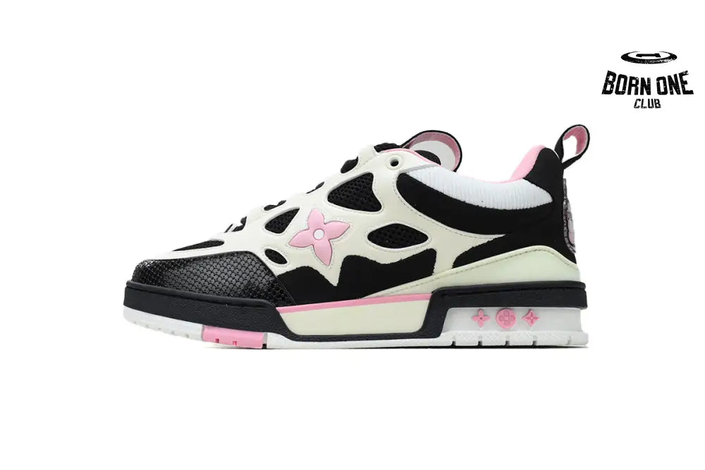 Louis Vuitton LV Skate Sneaker Black Pink 1ADE1H