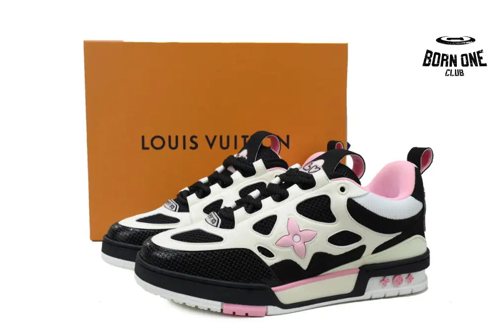 Louis Vuitton LV Skate Sneaker Black Pink 1ADE1H