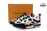 Louis Vuitton LV Skate Sneaker Black Pink 1ADE1H
