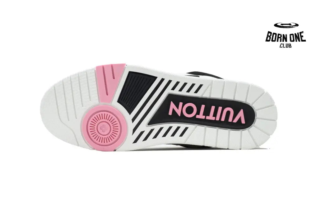 Louis Vuitton LV Skate Sneaker Black Pink 1ADE1H