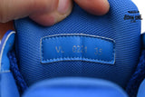 Louis Vuitton Trainer Maxi Blue Swarovksi Crystals