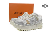 Louis Vuitton Trainer Maxi White Swarovksi Crystals