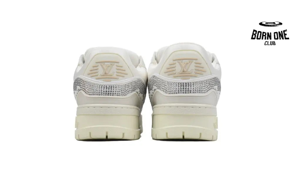Louis Vuitton Trainer Maxi White Swarovksi Crystals