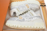 Louis Vuitton Trainer Maxi White Swarovksi Crystals