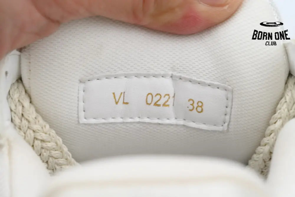 Louis Vuitton Trainer Maxi White Swarovksi Crystals