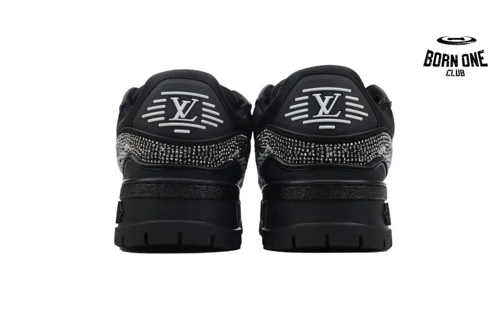 Louis Vuitton Trainer Maxi Black Swarovksi Crystals