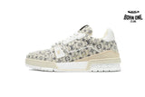 Louis Vuitton Trainer White Monogram Textile