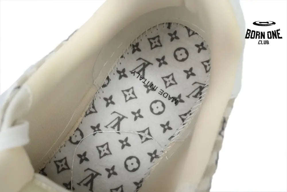 Louis Vuitton Trainer White Monogram Textile