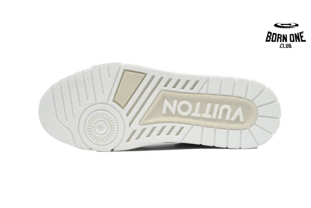 Louis Vuitton Trainer White Monogram Textile