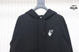 Off-White Caravaggio Arrow Over Moletom Black