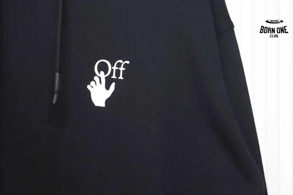 Off-White Caravaggio Arrow Over Moletom Black